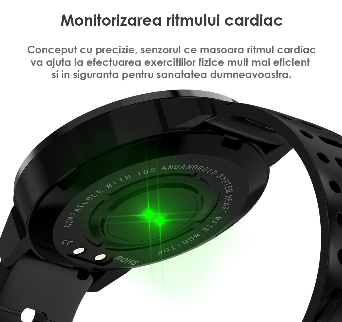 iUni CF58 bratara fitness cu bluetooth-1